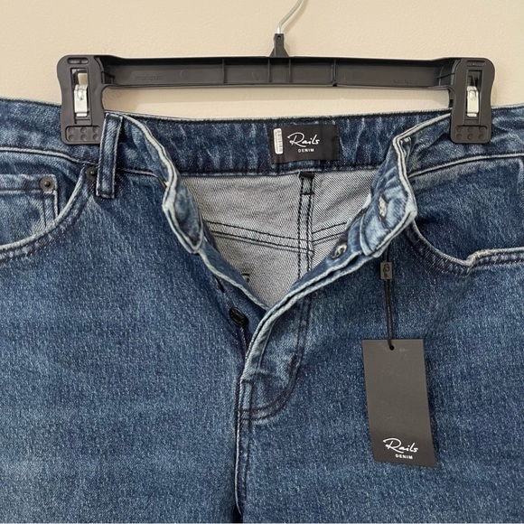 Rails Getty Wide Leg Denim Jeans in Moonlit Ocean - Picture 10 of 12